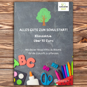 Klimaaktie Schulstart